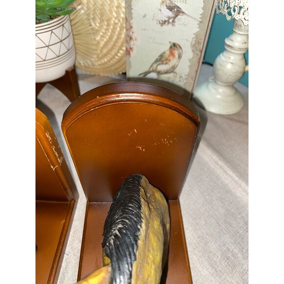 Pair Horse Head Set Bookends Perfect For Bookshelf or Library - Picture 5 of 12